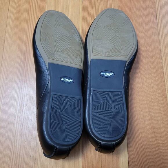 Dr Scholls 10W wexley black flats sustainable comfort minimalist neutral classic - Picture 8 of 11